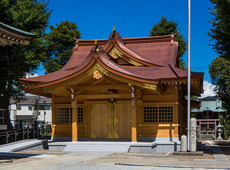 長島香取神社社殿